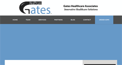 Desktop Screenshot of gateshealthcareassociates.com
